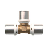 RACCORDO A TEE IBP A PRESSARE PER MULTISTRATO- 16x16x16 -CONF- FAIDF- pezzi 1