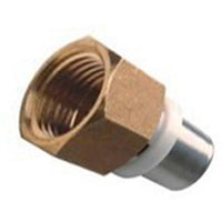 RACCORDO DIRITTO FEMMINA IBP A PRESSARE PER MULTISTRATO- 3/4x32- IBP- pezzi 1