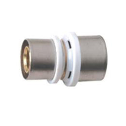 RACCORDO DIRITTO DOPPIO RIDOTTO IBP A PRESSARE PER MULTISTRATO- Diam. 32x26- IBP- pezzi 1