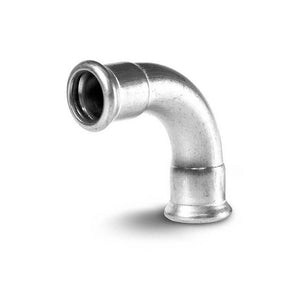 CURVA FF 90  ° A PRESSARE IN ACCIAIO CARBONIO- Diam. 22- ATUSA- pezzi 1