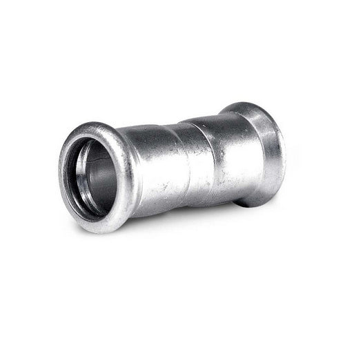 MANICOTTO CON BATTUTA A PRESSARE IN ACCIAIO CARBONIO- Diam. 28- ATUSA- pezzi 1