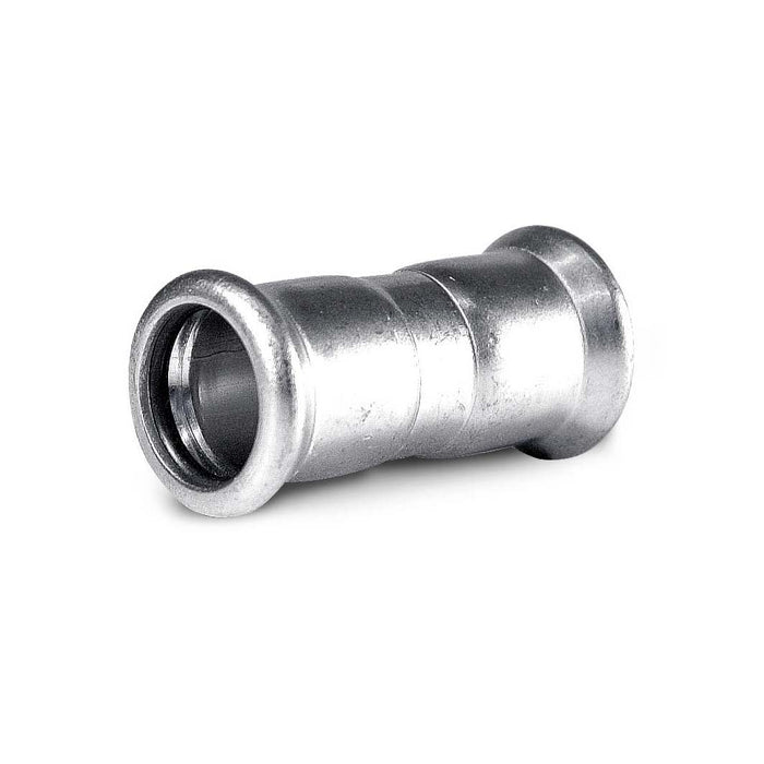 MANICOTTO CON BATTUTA A PRESSARE IN ACCIAIO CARBONIO- Diam. 28- ATUSA- pezzi 1