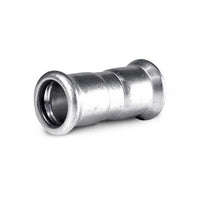 MANICOTTO CON BATTUTA A PRESSARE IN ACCIAIO CARBONIO- Diam. 35- ATUSA- pezzi 1