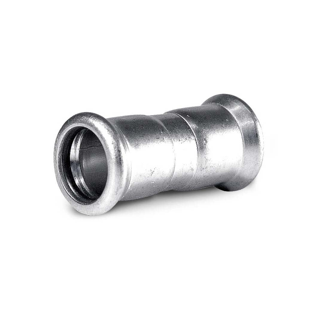 MANICOTTO CON BATTUTA A PRESSARE IN ACCIAIO CARBONIO- Diam. 42- ATUSA- pezzi 1