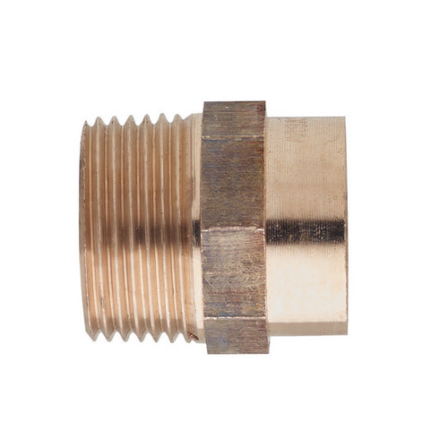 NIPPLE BRONZO DIRITTO  M.  A SALDARE- 3/4 x 22- FRABO- pezzi 1