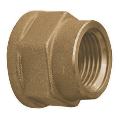 MANICOTTO RIDOTTO DIRITTO FEMMINA/FEMMINA IN OTTONE GIALLO- 1 x 3/4- TIEMM- pezzi 1