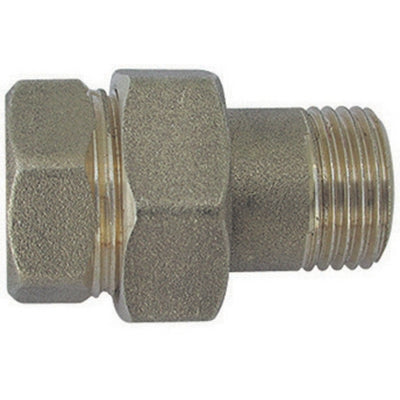 RACCORDO DIRITTO  MF 3 PEZZI  OTTONE GIALLO- 1/2- TIEMM- pezzi 1