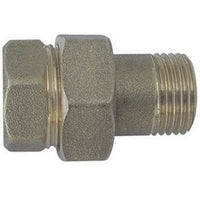 RACCORDO DIRITTO  MF 3 PEZZI  OTTONE GIALLO- 2- TIEMM- pezzi 1