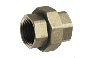 RACCORDO DIRITTO FF 3 PEZZI OTTONE GIALLO- 3/4- TIEMM- pezzi 1