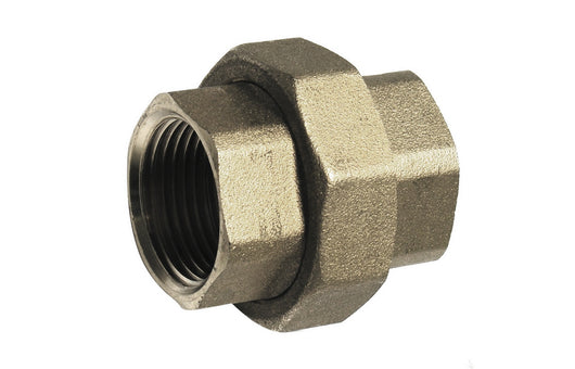 RACCORDO DIRITTO FF 3 PEZZI OTTONE GIALLO- 1- TIEMM- pezzi 1