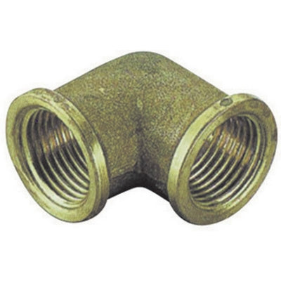 GOMITO FF IN OTTONE GIALLO- 3/8- TIEMM- pezzi 1