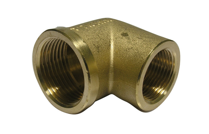 GOMITO RIDOTTO FF IN OTTONE GIALLO- 1/2 x 3/8- TIEMM- pezzi 1