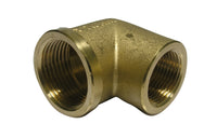 GOMITO RIDOTTO FF IN OTTONE GIALLO- 3/4 x 1/2- TIEMM- pezzi 1