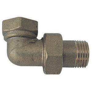 RACCORDO CURVO  MF 3 PEZZI  OTTONE GIALLO- 11/2- TIEMM- pezzi 1