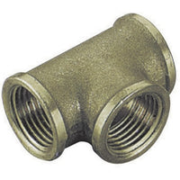 TEE  FF IN OTTONE GIALLO T- 3/4 x 3/8 x 3/4- TIEMM- pezzi 1