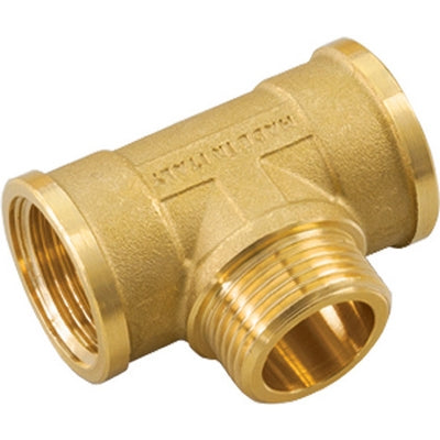 TEE FMF IN OTTONE GIALLO- 3/4 x 3/4 x 3/4- TIEMM- pezzi 1