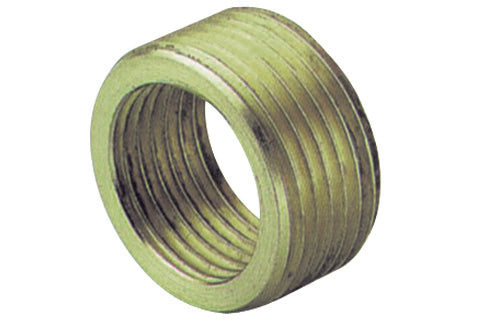 RIDUZIONE  MF TUTTA FILETTATA IN OTTONE GIALLO- 1 x 3/4- TIEMM- pezzi 1