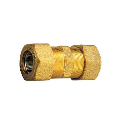 RACCORDO DIRITTO DOPPIO PER LA RIPARAZIONE DI TUBI IN ACCIAIO- 1/2- TIEMM- pezzi 1