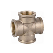 CROCE FILETTATA FFFF IN OTTONE GIALLO IBP- 1/2- IBP- pezzi 1