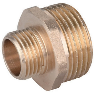 NIPPLE DIRITTO RIDOTTO MM OTTONE GIALLO IBP- 11/4 x 1- IBP- pezzi 1