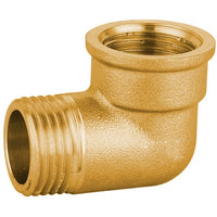 GOMITO MF IN OTTONE GIALLO PESANTE IBP- 1/2- IBP- pezzi 1