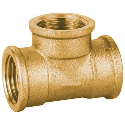 TEE FF IN OTTONE GIALLO PESANTE IBP- 11/4- IBP- pezzi 1