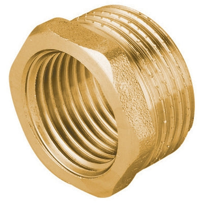 RIDUZIONE MF IN OTTONE GIALLO PESANTE IBP- 1 x 3/4- IBP- pezzi 1
