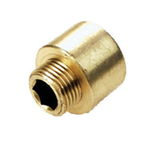 RIDUZIONE FM IN OTTONE GIALLO PESANTE IBP- 3/4 x 1/2- IBP- pezzi 1