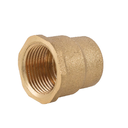 MANICOTTO RIDOTTO FF IN OTTONE GIALLO- 3/4 x 1- CAVAL- pezzi 1