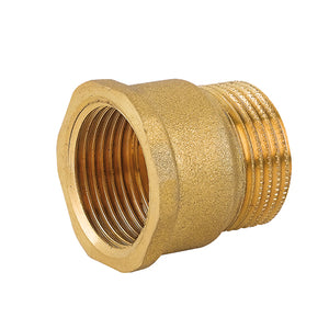 MANICOTTO MF IN OTTONE GIALLO- 3/4 x 3/4- CAVAL- pezzi 1