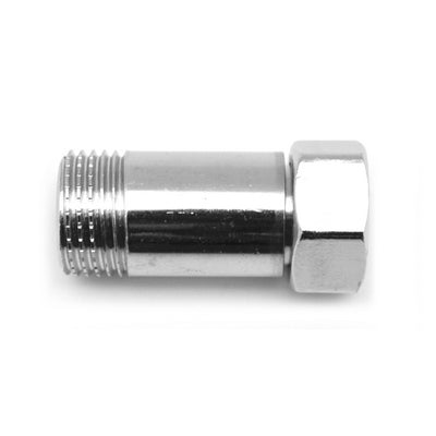 CODOLO SEDE PIANA CON CALOTTA CROMATO- 3/8 X 1/2- RINAL- pezzi 1