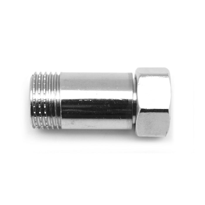 CODOLO SEDE PIANA CON CALOTTA CROMATO- 3/8 X 1/2- RINAL- pezzi 1