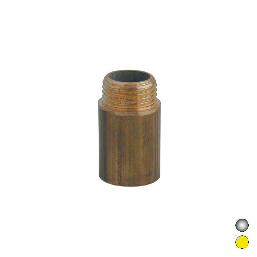 PROLUNGA IN BARRA OTTONE- 1/2 x 80 Giallo- RINAL- pezzi 1