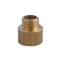 PROLUNGA RIDOTTA MF IN OTTONE- 1/4 x 1/2 Giallo- RINAL- pezzi 1