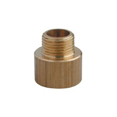 PROLUNGA RIDOTTA MF IN OTTONE- 1/4 x 1/2 Giallo- RINAL- pezzi 1