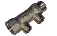 COLLETTORE MF DA 3/4 x 1/2 PER OGIVA TEFLON- 2 Vie- TIEMM- pezzi 1