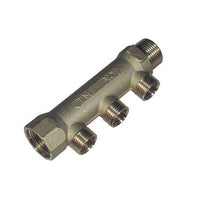 COLLETTORE MF DA 3/4 x 1/2 PER OGIVA TEFLON- 3 Vie- TIEMM- pezzi 1