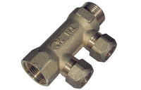 COLLETTORE MF DA 3/4    2 VIE PER COBRA-PEX- 15- TIEMM- pezzi 1