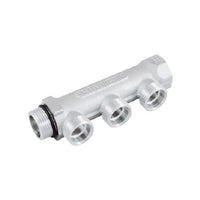 COLLETTORE LINEARE IN OTTONE- 3/4 5 vie  24x19fil D.16- TIEMM- pezzi 1