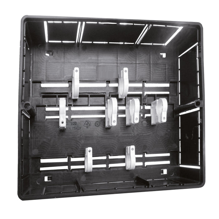 CASSETTA IN PLASTICA PER COLLETTORI- mm. 420 x 300 x 80- DAMAS- pezzi 1