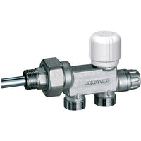 VALVOLA MONOTUBO TERMOSTATIZZABILE CROMATA (FAR)- 3/4 x 12- FAR- pezzi 1