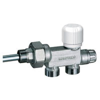 VALVOLA MONOTUBO TERMOSTATIZZABILE CROMATA (FAR)- 3/4 x 12- FAR- pezzi 1