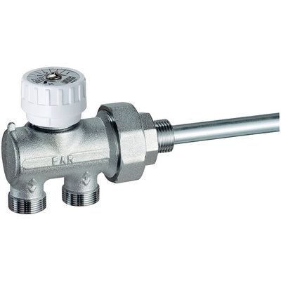 VALVOLA MONOSTILE MANUALE CROMATA (FAR)- 1/2 x 12- FAR- pezzi 1