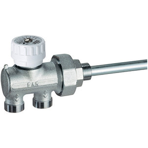 VALVOLA MONOSTILE MANUALE CROMATA (FAR)- 3/4 x 12- FAR- pezzi 1