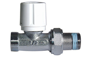 VALVOLA DIRITTA  TERMOSTATIZZABILE ATTACCO MASCHIO (FAR)- Diam. 1/2- FAR- pezzi 1