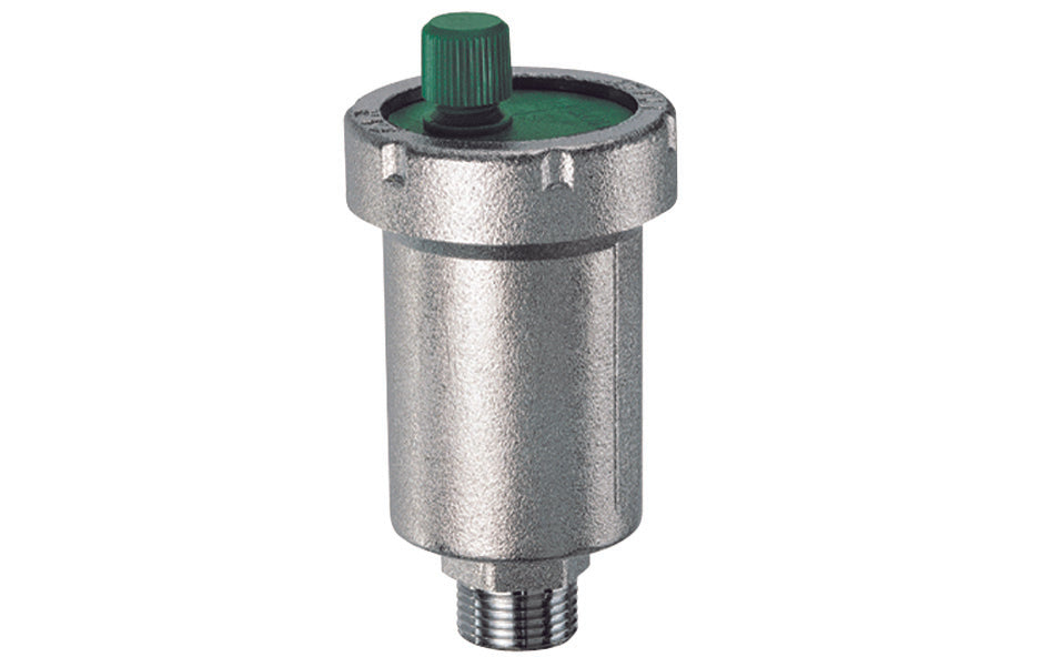 VALVOLA AUTOMATICA SFOGO ARIA DIRITTA A GALLEGGIANTE CROMATA  (FAR)- 3/8- FAR- pezzi 1