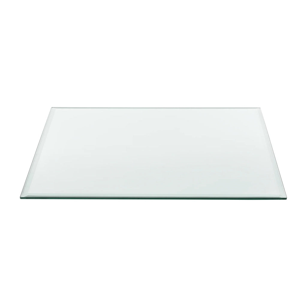 Piano del tavolo Glasgow in vetro ESG 80 x 80 cm trasparente 03_0008107