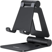Regolabaricabile appoggiatore per telefono pieghevole - compatibile con iPhone, HUAWEI, Galaxy