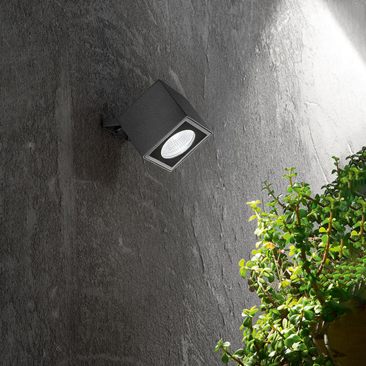 Lampade Terra Esterno Contemporaneo Capsule Metallo Grigio Led 20W 3000K