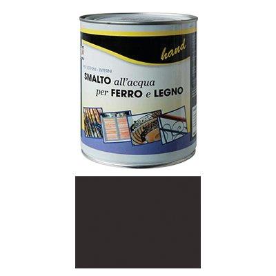 SMALTO ACQUA HAND - NERO OPACO RAL 9011 ML 750- 6 pezzi